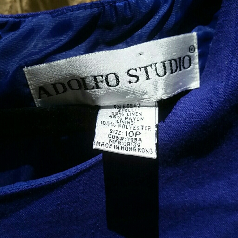 ♋HOST PICK 💐🎉🎊🧨Adolfo Studios Shift Dress - Picture 4 of 7